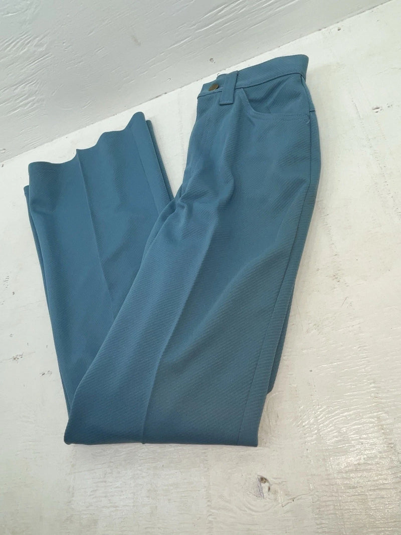 New Vintage Blue Lee Polyester Pants #2610844 XX-34
