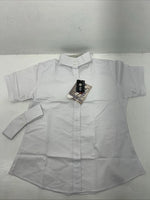 New Women’s White Tough 1 Comfort Riders Short Sleeve Riding Shirt. 40 D-32