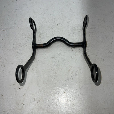 New Congress Leather 5” Black Steel Welded Port Bit #48028 LLL-4