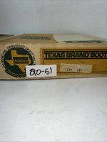 New Woman’s Brown Texas Brand Cowboy Boots. L244 5.5 5 1/2 M. 20-51