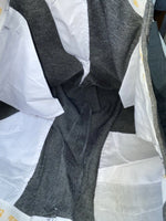 New Vintage Black Circle S Polyester Pants #CP4776 OO-3