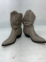 New Women’s Tan Capezio Cowboy Boots. L 432 5 M. 17-41