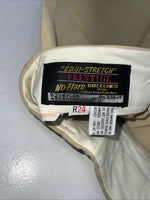 New Women’s Tan Equestrian Equi-stretch No Flare English Breeches. 24 R C-43 