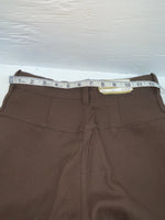New Vintage Brown Dickson Jenkins Polyester Pants #5510 ZZ-87