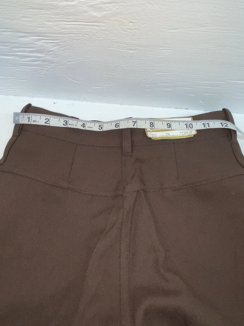 New Vintage Brown Dickson Jenkins Polyester Pants #5510 ZZ-87