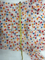 New Women’s Tem Tex Polkadot Long Sleeve Pearl Snap Size 38 II-84