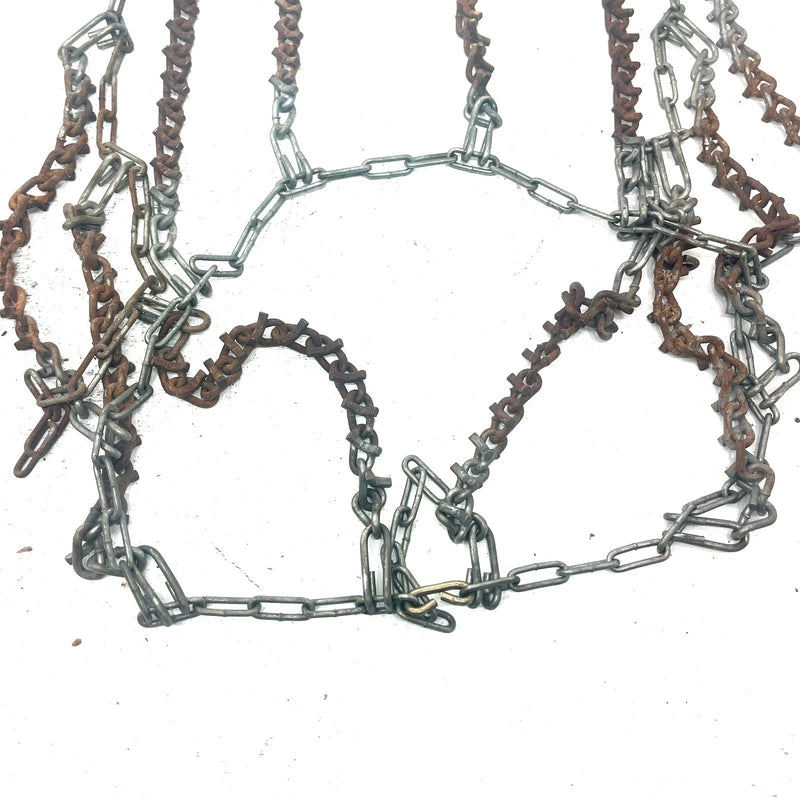 1993 Polaris Trail Boss 350L 4X4 OEM Aftermarket Tire Chains (25x8x12) AP243