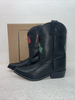 New Youth Black Smoky Mountain Cowboy Boots. 3688 C 3. 22-16