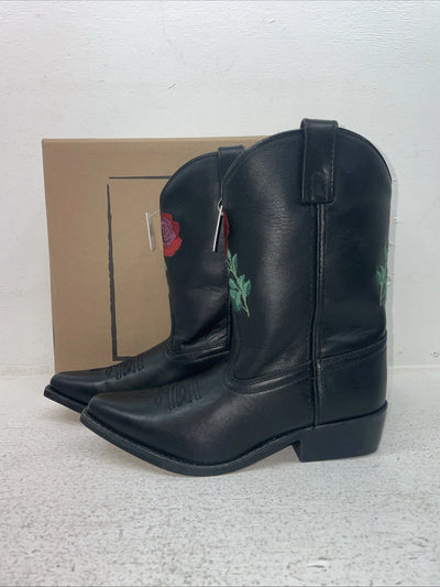 New Youth Black Smoky Mountain Cowboy Boots. 3688 C 3. 22-16