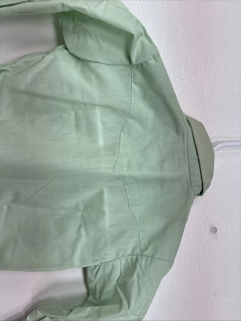 New Kids Karman Green Long Sleeve Pearl Snap Size 2 DD-146