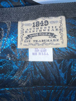 New Kids Blue 1849 Authentic Ranchwear Cut Off Zip Up Vest M #77872 3B-67