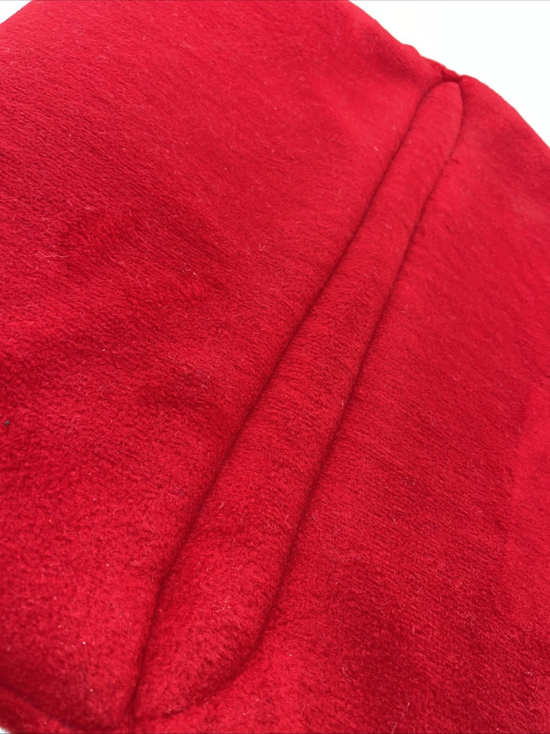 New ABetta Red Fleece Round Saddle Pad 29x27 Pad-25