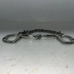 New Congress Leather 5” Smooth Mouth Pelham Bit #47842 LLL-25
