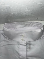 New Women’s White Tough1 Sleeveless English Riding Shirt Under Arm Vent. 42 G-23