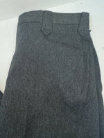 New Vintage Gray Circle S Polyester Pants #CP4776 SS-23