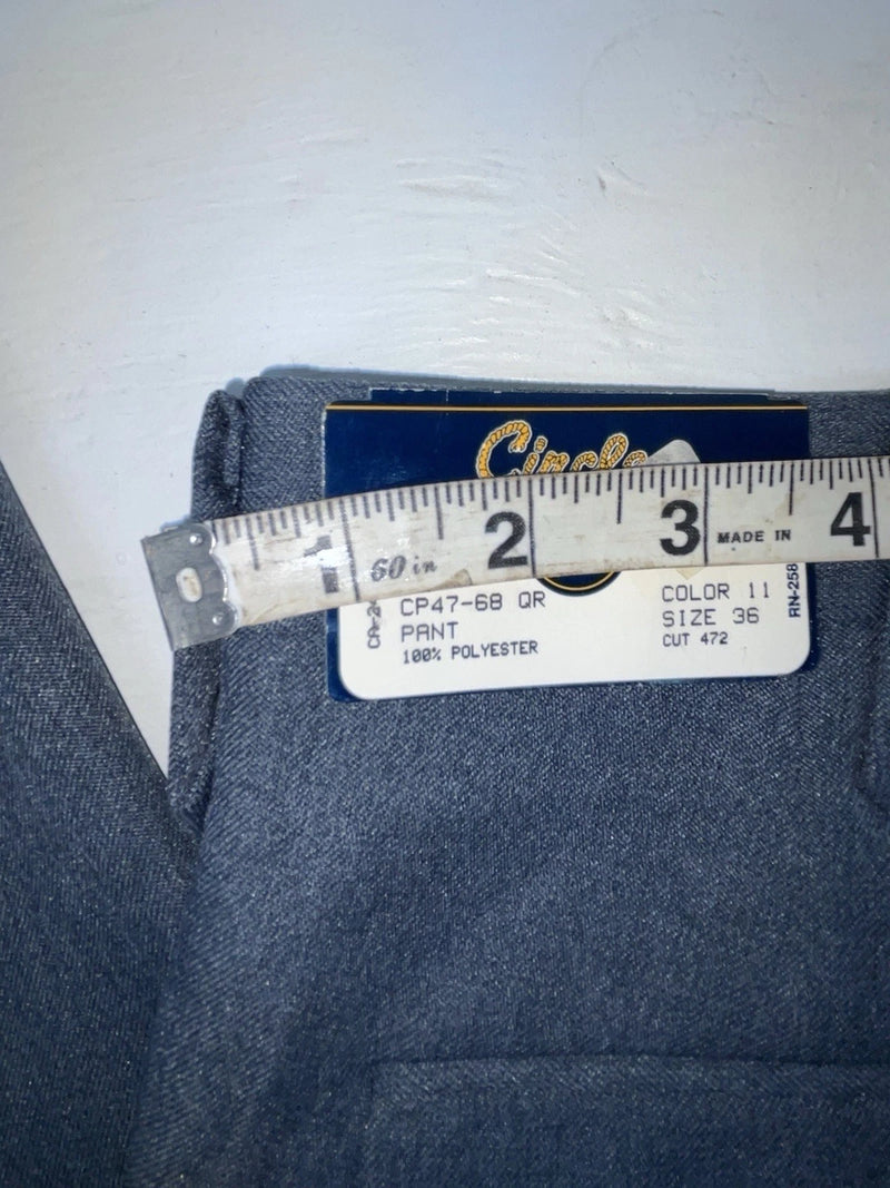 New Vintage Blue Circle S Polyester Pants #CP4768 NN-156