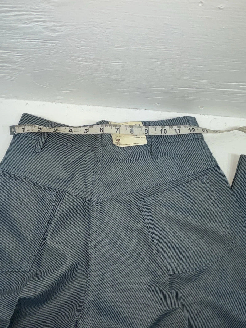 New Vintage Blue Miller Polyester Pants #2624 VV-60