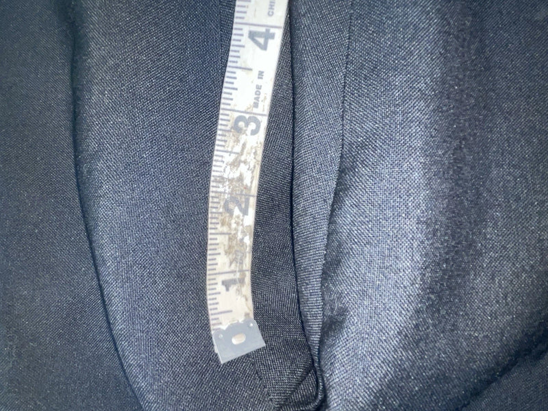 New Vintage Black Circle S Polyester Pants #8541 SS-29