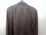 New Men’s Circle S Brown Suit Jacket 48L #1929 S-608