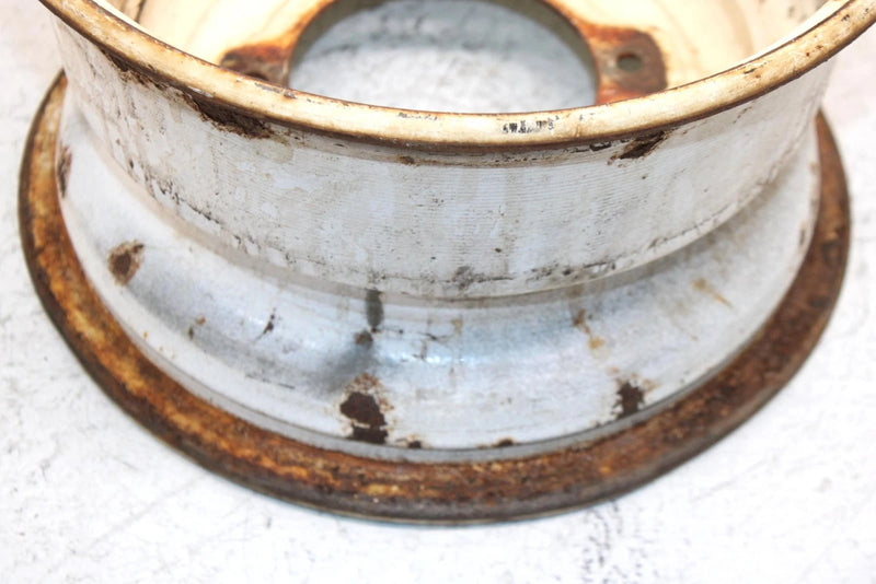 1998 Kawasaki Bayou 300 Oem 11x6.5 Front Wheel Rim (White) 41025-1342-5A AK17