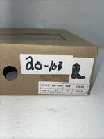 New Women’s Black Smokey Mountain Cowboy Boots. 3343 Y 6 D. 20-103