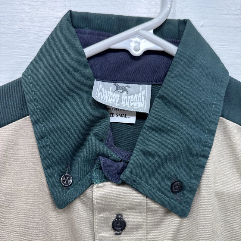 New Men’s Cowboy Threads Multiple Color Long sleeve button up Small B-70