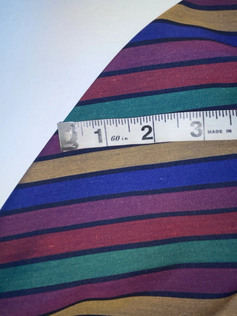New Women’s Color Striped H Bar C Long Sleeve Button Up Shirt #20119 3B-38