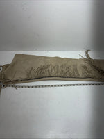 New Tan Whitman Show Chaps With Fringe Adjustable Waist 43” L-49