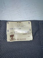 New Vintage Gray Speckled Miller Polyester Pants #2624 OO-71