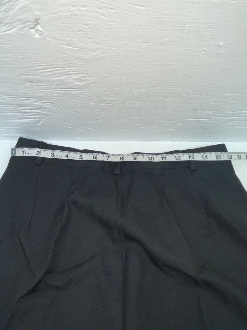 New Vintage Black Polyester Pants #L10 ZZ-9