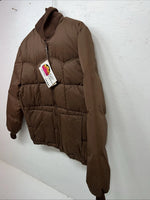 New Miller Brown Women’s Puffer Jacket Small RR-4