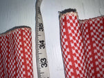 New But Age Red Checkered Panhandle Slim Polyester Pants #8042 VV-70