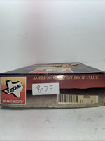 New Men’s Brown Texas Brand Cowbo Boots. 8901 11 D. 8-75