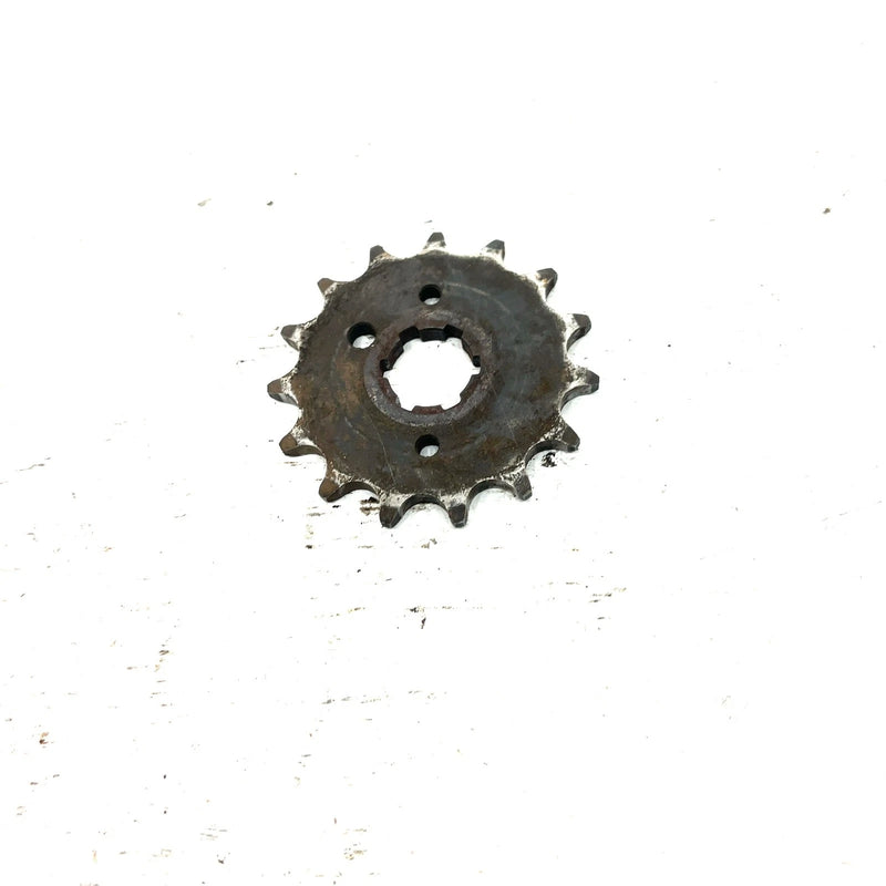 87-04 Yamaha Warrior 350 YFM350X OEM 15T Front Sprocket 93834-13206-00 AY67