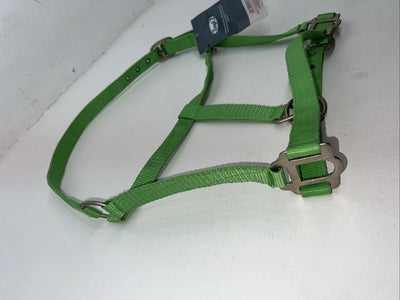 New Tough 1 Green Nylon Full Horse Halter #50-2011 3C-3