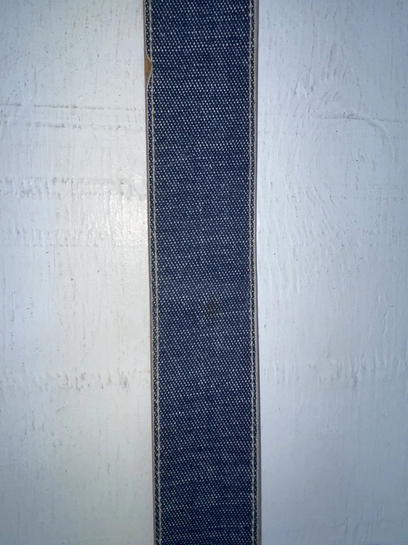 New Blue Genuine Leather 32” Belt #7330 JJ-148