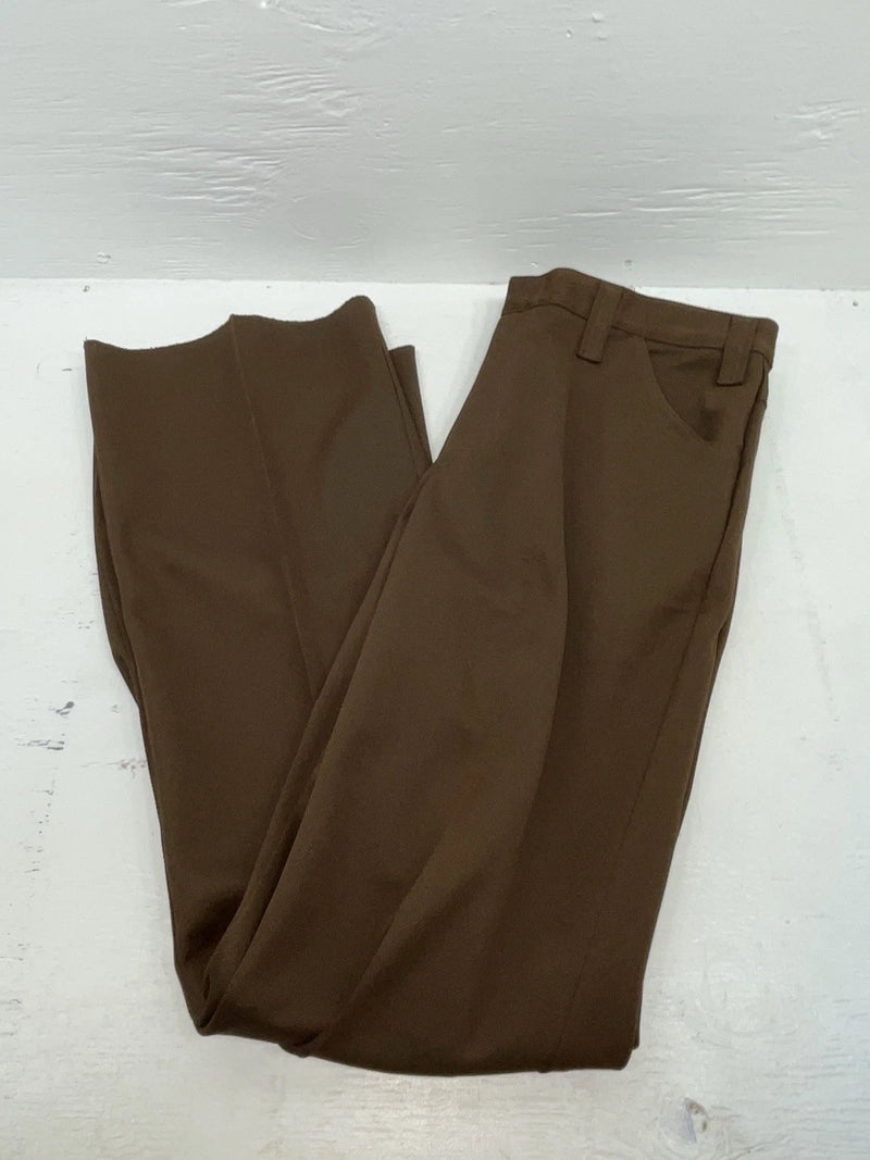 New Vintage Brown Panhandle Slim Polyester Pants #8812 SS-16