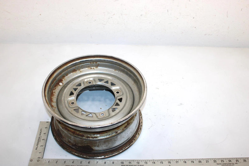 03 Polaris Sportsman 600 Oem Front Wheel Rim 12x6 1520563-385 1523448-067 AP48