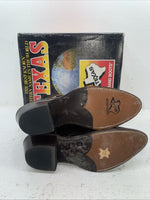 New Men’s Brown Texas Brand Cowboy Boots. 7901 10.5 10 1/2 D. 7-110