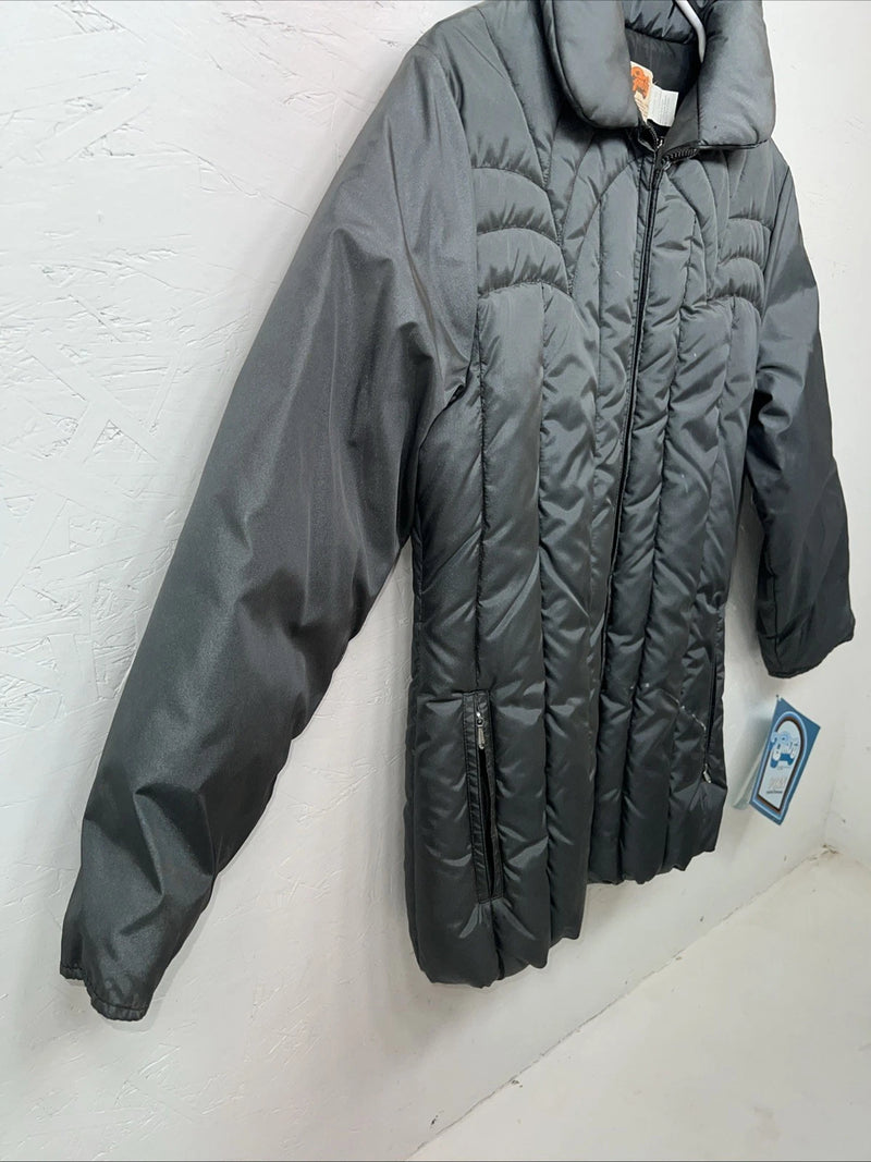 New Women’s Gray Comfy Puffer Jacket 12 #5733 HH-600