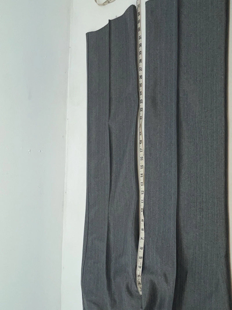 New Vintage Gray Circle S Polyester Pants #9143 OO-101