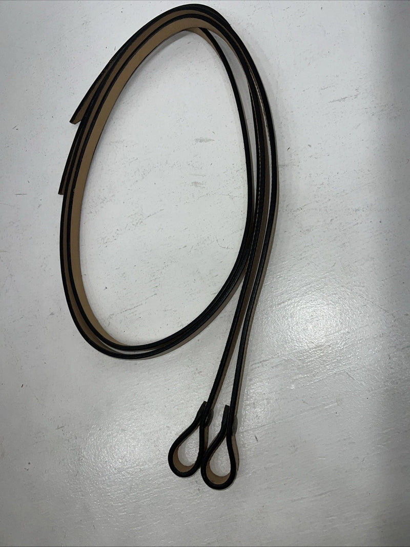 New Leather Pony Browband Headstall W Split Reins. U-34