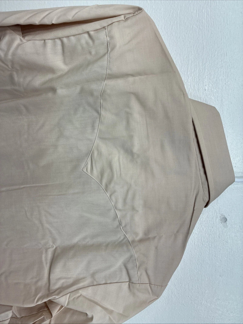 New Women’s Champion Western Tan Design Long Sleeve Pearl Snap 14.5 MM-38