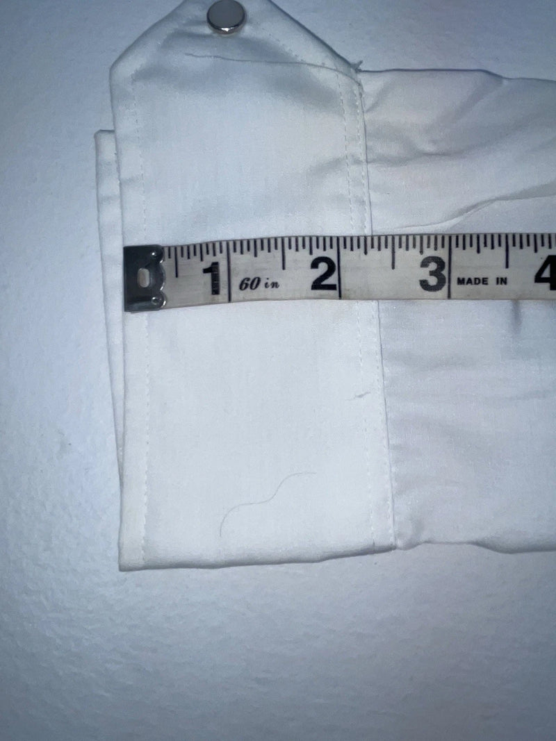 New Women’s White Fenton Long Sleeve Shirt 3B-30
