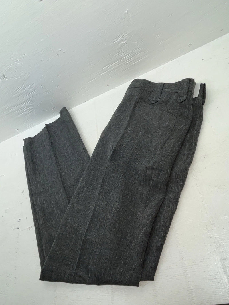 New Vintage Gray Circle S Polyester Pants #CP4776 XX-74