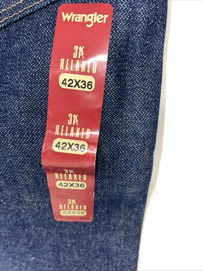 New Men’s Twenty X Dark Wash Relaxed Fit Denim Jeans. 42x36 Q-16