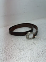 New Brown Genuine Leather 34” Belt #5790-28 Z-32