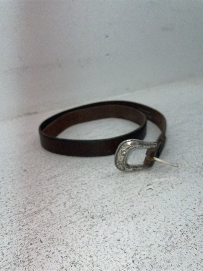 New Brown Genuine Leather 34” Belt #5790-28 Z-32