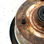 89-96 Suzuki Quadrunner 160 OEM Front Brake Drum/Wheel Hub 854111-02C10-13L AS32