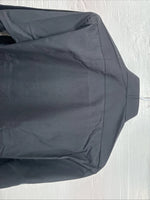 New Classix Black Long Sleeve Button Up English Shirt Small CC-9